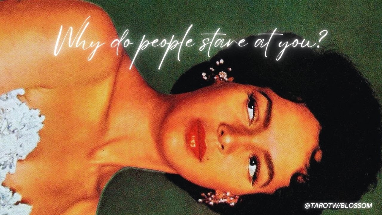 PICK A CARD🧿: WHY DO PEOPLE STARE AT YOU? 🥰 (podcast style✨)