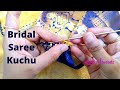 Easy &amp; Heavy Bridal Saree Kuchu Design Using 0mm Metal Gold Beads | Beginners ♥ ♥ Knotty Threadz