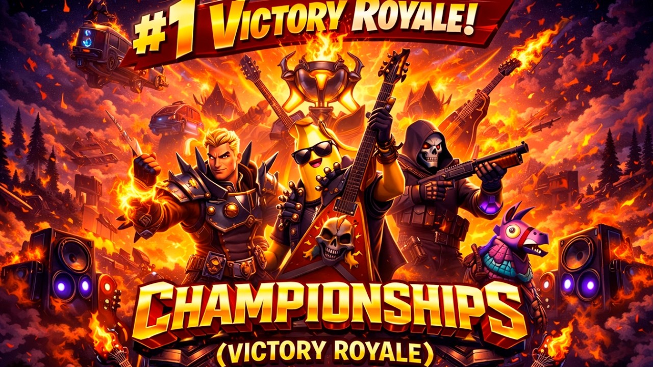 FNCS - Legends Are Made Here (Victory Royale) Anthem Heavy Metal