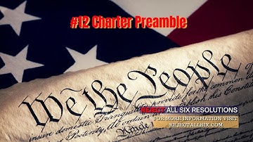 #12 Adding Preamble: Home Rule Charter Resolution