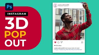 3D Pop Out Effect for Instagram in Adobe Photoshop