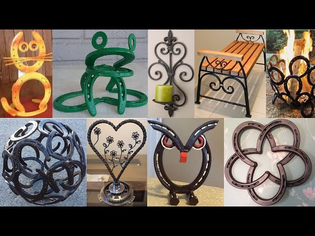 12 Horseshoe Crafts With Tutorials – Home and Garden