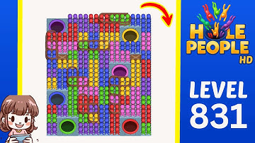 Hole People Level 831 Solution Walkthrough