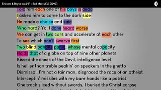 Download Lagu Bad meets evil(lyric video)-Eminem MP3 Download Lagu Bad meets evil(lyric video)-Eminem MP3