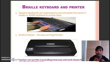 PPT on Technology Resources for Visually Impaired