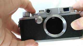 Canon Model II F EP Vintage 35mm Rangefinder Camera with 50mm F 