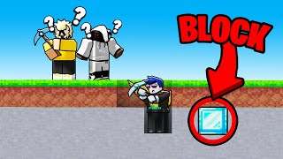 I challenged 6 Youtubers to find ONE Block (Roblox Bedwars)