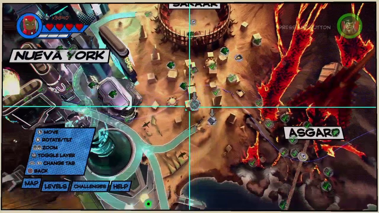 Lego Marvel Superheroes 2 Manhattan Free Roam All Collectibles