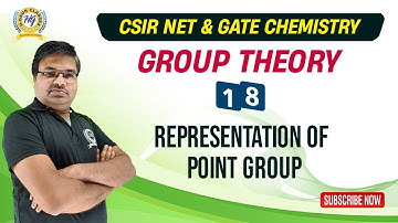 Group Theory 18 Representation of Point Group