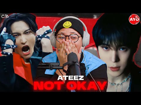 Ateez - 'Not Okay' Official Mv x Days Lyrics | Reaction