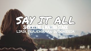 Shockline & Malina Stark - Say It All (Lyrics   Lirik Terjemahan Indonesia)