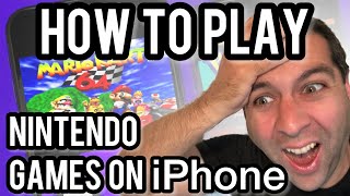 How To LEGALLY Play Nintendo Games on iPhone! (Delta Emulator iOS App Walkthrough)