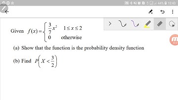 Continuous Random Variable : Simple Exercise