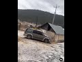 Cae agua nieve en la comunidad de Tepehuanes Durango