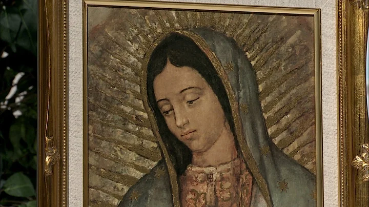 Detail of Our Lady of Guadalupe