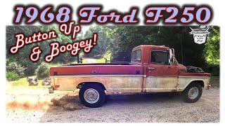 'OLE RED' 1968 Ford F250 - BUTTON UP & BOOGEY - Turning Tires Over? Closer to Finished!! by RevStoration 19,454 views 11 months ago 55 minutes