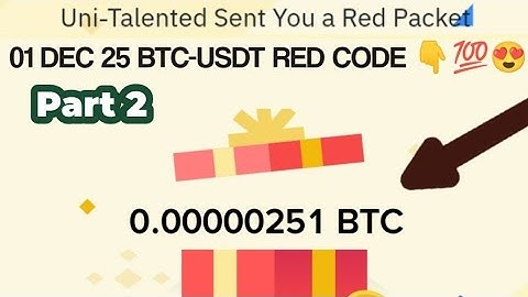 Binance Red Packet code in Binance Today Claim USDT BTC TON Red packet code 1 December 2025