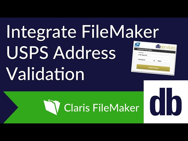 Using the USPS® API for Address Validation