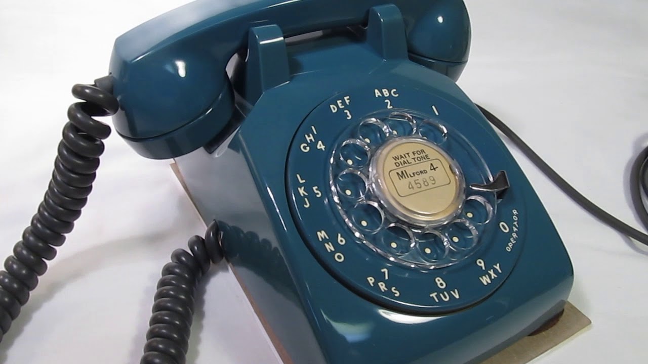 1956 Mediterranean Blue Western Electric Model 500 Youtube