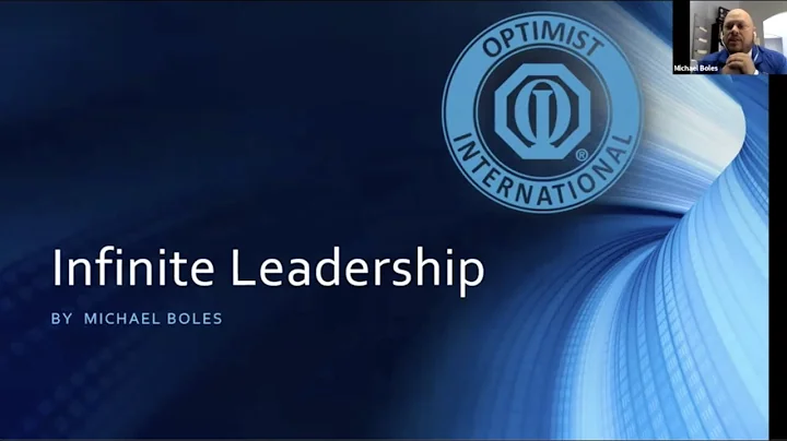 Keynote Michael Boles   Infinite Leadership