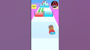 Arrow Run Race 3D Game Level 98 New Play Wine! #shorts