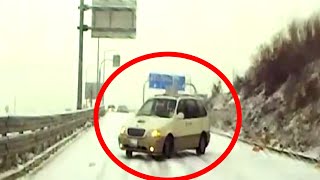 Car Crash Compilation #9 A Glide In The Snow