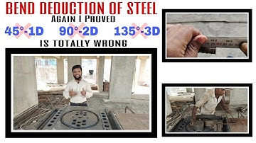 Bend deduction in reinforcement steel is totally wrong | again I proved | Engineering Tactics