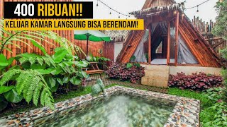 COTTAGE SYAHDU DENGAN PRIVATE POOL AIR HANGAT! | Review Villa DGYP Ciater Subang