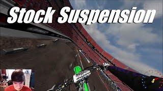 MX Simulator - stock suspension - 2016 Supercross Rd 15 - Boston