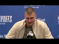 Nikola Jokic talks Game 4 Win vs Timberwolves FULL Postgame Interview 