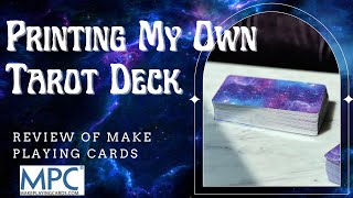 Make Playing Cards MPC CARDS REVIEW Printing my own tarot deck MPC.com Review screenshot 1