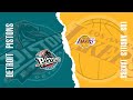103 Pistons VS Lakers Saison 2000 NBA 