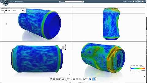 SIMULIA 3DEXPERIENCE Platform  -  Postbuckling Behaviour