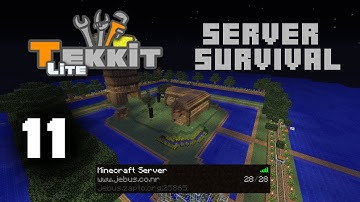 Minecraft Tekkit Server Survival #11 Progress