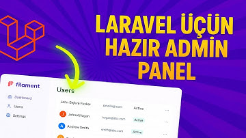 Laravel üçün hazır Admin Panel