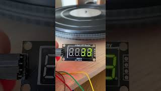 RPM 33  - OLED or LED display ? #turntable #lp #technics #audiotechnica #youtubeshorts #unitra