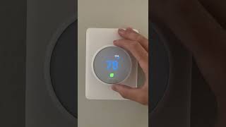 Programming Your New Nest Thermostat