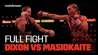 Rhiannon Dixon vs Vaida Masiokaite (Full Fight)