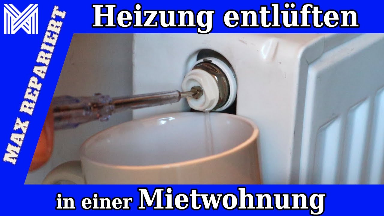 Mietwohnung Heizung Entlften