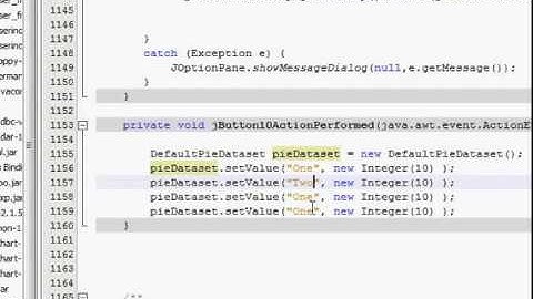 Java prog#63  How to add a Jfreechart pie chart to a panel in netbeans java