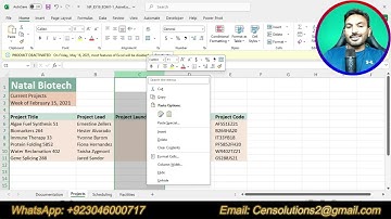 New Perspectives Excel 2019 | Module 1: End of Module Project 1 | #NatalBiotech #excelmodule1