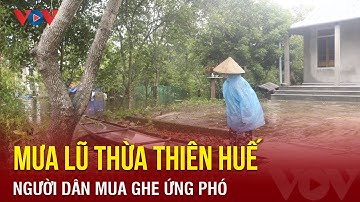 Nhiều người dân Thừa Thiên Huế mua ghe ứng phó mưa lũ | Báo Điện tử VOV