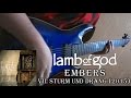 Lamb of God - Embers (Guitar Cover + TAB by Godspeedy)