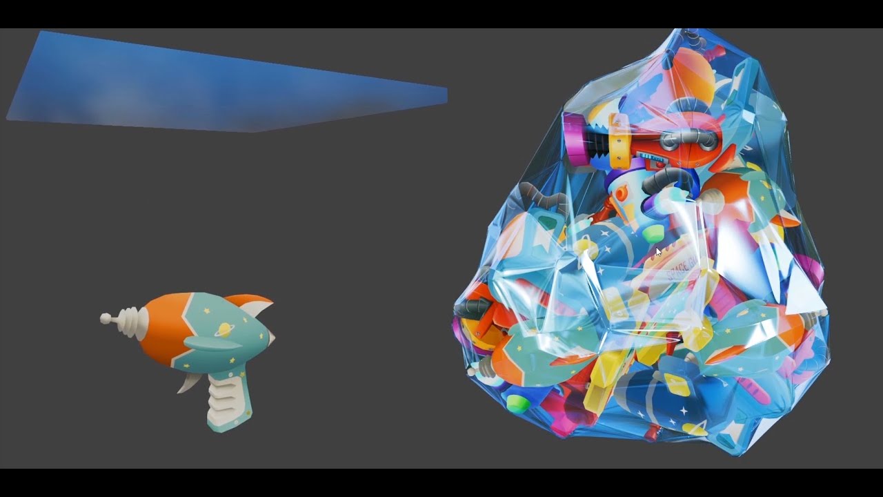 (TEST) Cloth simulation & Shrinkwrap in Blender - YouTube
