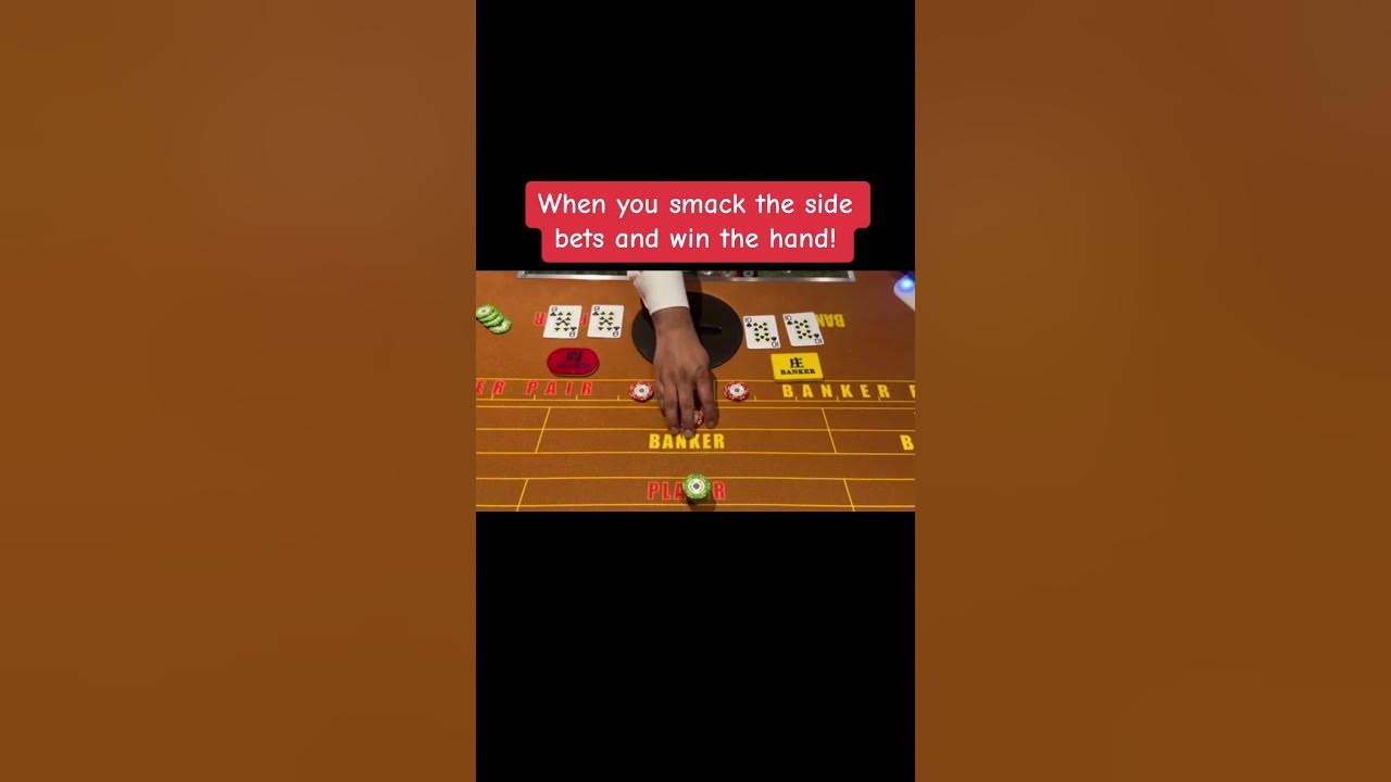 #omg #baccarat #sidebet #win #gambling #cardgame