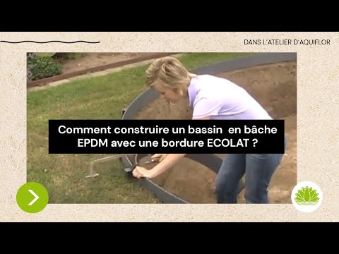 Bâche EPDM 12 m - Prix au m² : Création de bassin de jardin OASE jardin -  botanic®