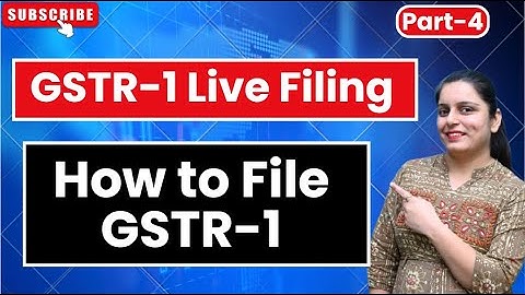 How to file #GSTR-1 Online || GSTR-1 filing step by step || GST return filing 2025 ||  Part-4