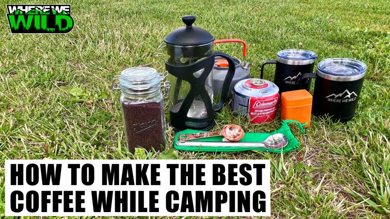 Camping French Press - Make Coffee on the Trail or at Camp - Self Reliance  Outfitters