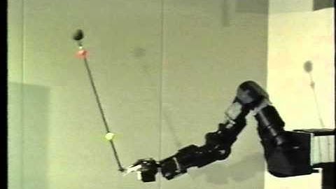 Sarcos Dextrous arm pole balancing