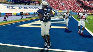 Sun Bowl 2018 Pittsburgh Vs Stanford College Football 12312018 Ncaa 18-19 Bowl Game Sim